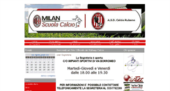 Desktop Screenshot of calciorubano.it
